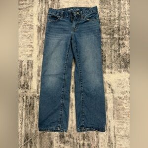 Boys Old Navy blue straight leg jeans Size 8